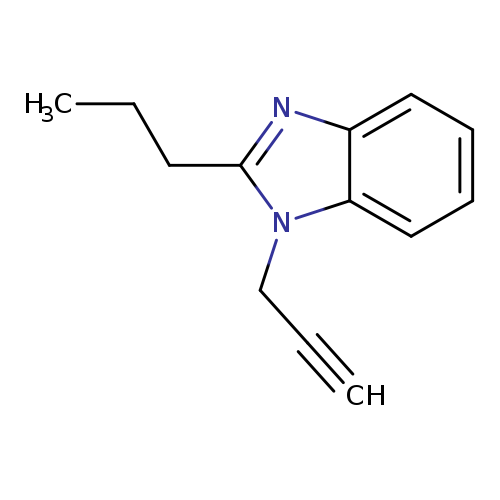 1-(prop-2-yn-1-yl)-2-propyl-1H-1,3-benzodiazole