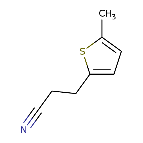 3-(5-methylthiophen-2-yl)propanenitrile
