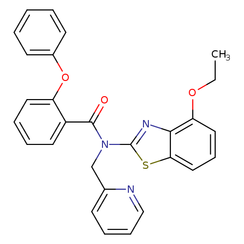 N-(4-ethoxy-1,3-benzothiazol-2-yl)-2-phenoxy-N-[(pyridin-2-yl)methyl]benzamide