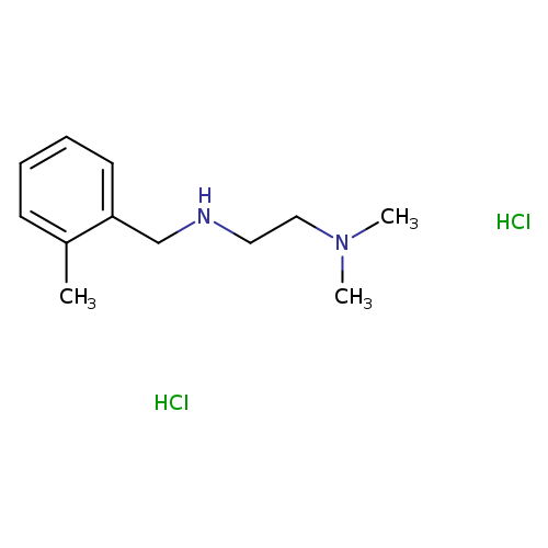 N,N-dimethyl-N'-(2-methylbenzyl)-1,2-ethanediamine dihydrochloride