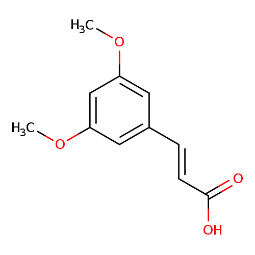 2-Propenoic acid, 3-(3,5-dimethoxyphenyl)-, (2E)-