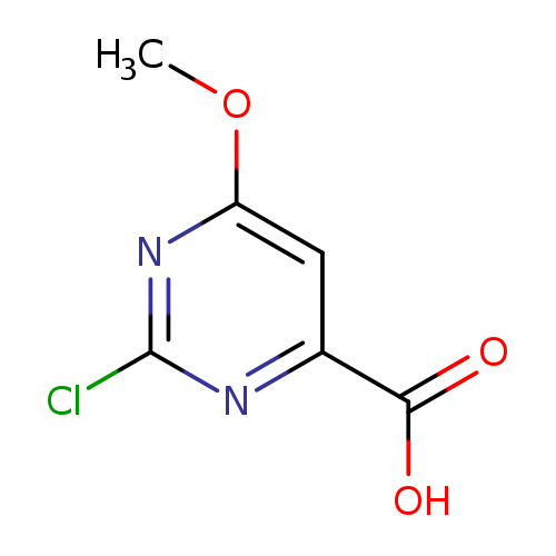 2-CHLORO-6-METHOXY-4-PYRIMIDINECARBOXYLIC ACID