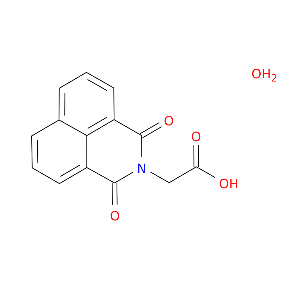 2-{2,4-dioxo-3-azatricyclo[7.3.1.0^{5,13}]trideca-1(13),5,7,9,11-pentaen-3-yl}acetic acid hydrate