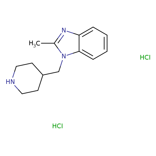 2-METHYL-1-(PIPERIDIN-4-YLMETHYL)-1H-BENZIMIDAZOLE DIHYDROCHLORIDE