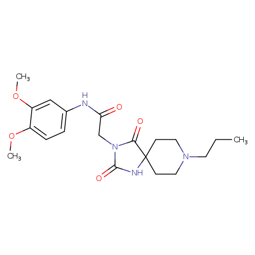 N-(3,4-dimethoxyphenyl)-2-{2,4-dioxo-8-propyl-1,3,8-triazaspiro[4.5]decan-3-yl}acetamide
