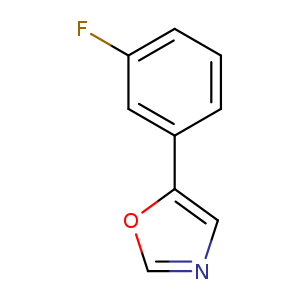 Oxazole, 5-(3-fluorophenyl)- (9CI)