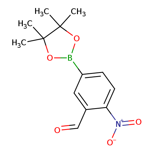 3-ForMyl-4-nitrophenyl boronicacid pinacol ester