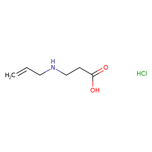 3-[(prop-2-en-1-yl)amino]propanoic acid hydrochloride