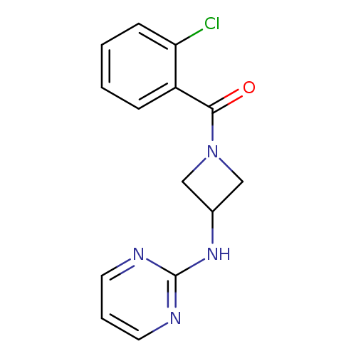 N-[1-(2-chlorobenzoyl)azetidin-3-yl]pyrimidin-2-amine