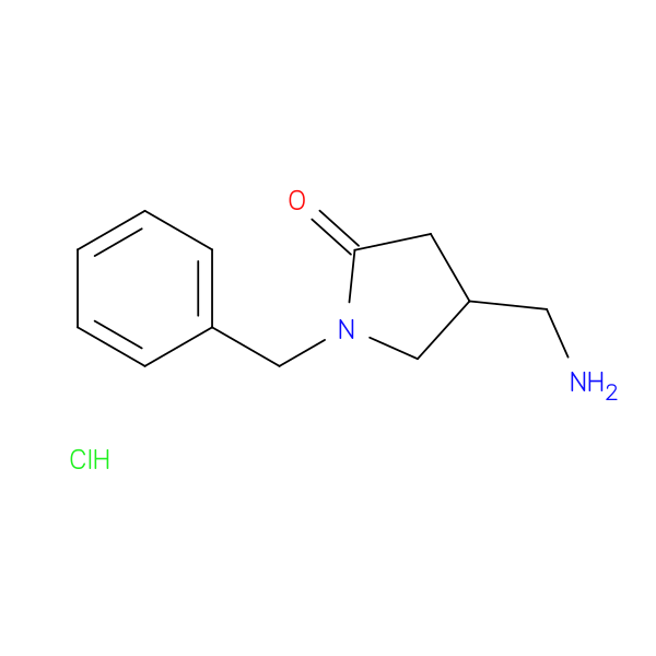 4-(Aminomethyl)-1-benzylpyrrolidin-2-one hydrochloride
