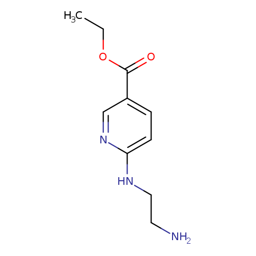 ethyl 6-(2-aminoethylamino)pyridine-3-carboxylate