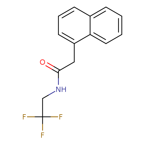 2-(naphthalen-1-yl)-N-(2,2,2-trifluoroethyl)acetamide