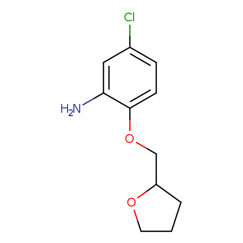 5-Chloro-2-((tetrahydrofuran-2-yl)methoxy)aniline