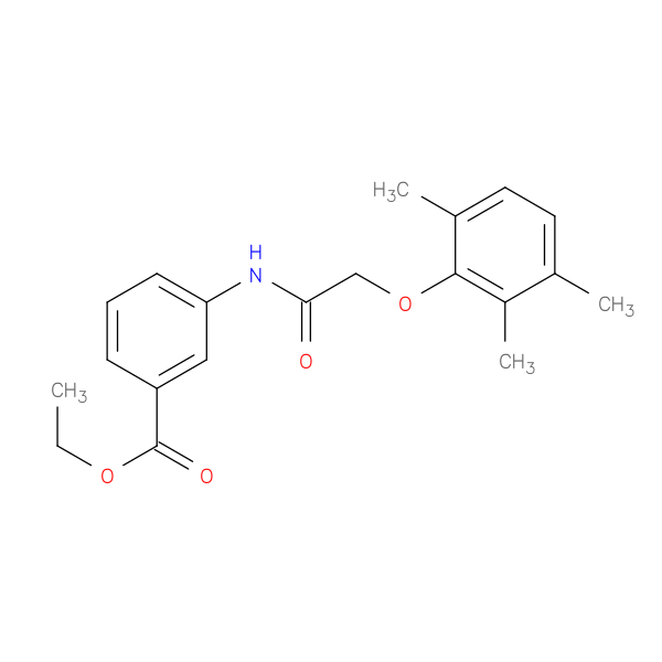 ethyl 3-{[(2,3,6-trimethylphenoxy)acetyl]amino}benzoate