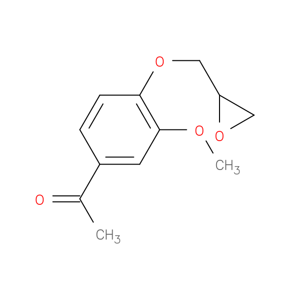 1-(3-Methoxy-4-(oxiran-2-ylmethoxy)phenyl)ethanone