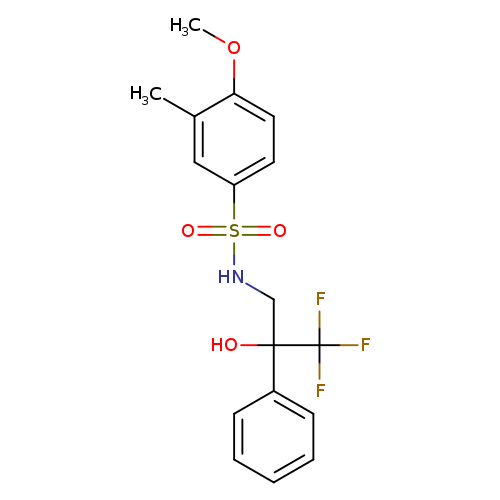 4-methoxy-3-methyl-N-(3,3,3-trifluoro-2-hydroxy-2-phenylpropyl)benzene-1-sulfonamide