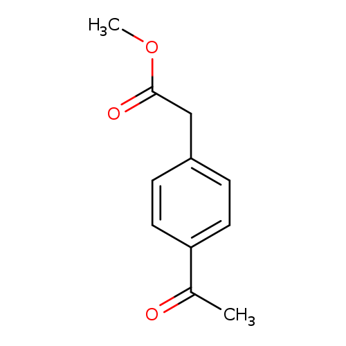 Benzeneacetic acid, 4-acetyl-, methyl ester