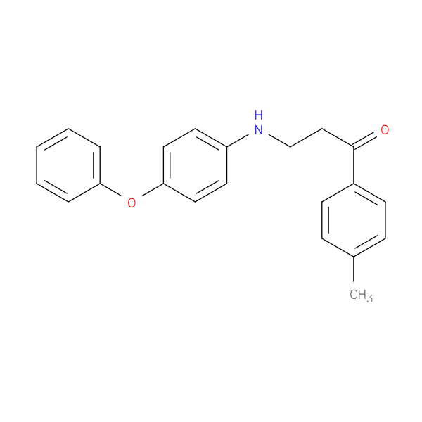 3-((4-Phenoxyphenyl)amino)-1-(p-tolyl)propan-1-one