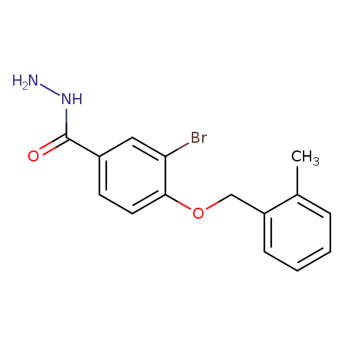 3-Bromo-4-((2-methylbenzyl)oxy)benzohydrazide