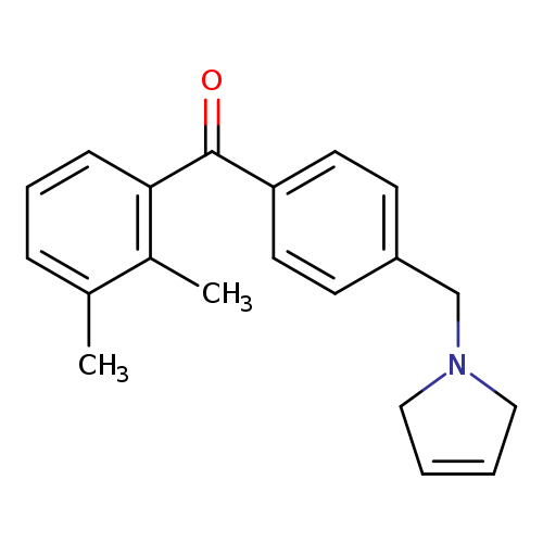 (4-((2,5-Dihydro-1H-pyrrol-1-yl)methyl)phenyl)(2,3-dimethylphenyl)methanone
