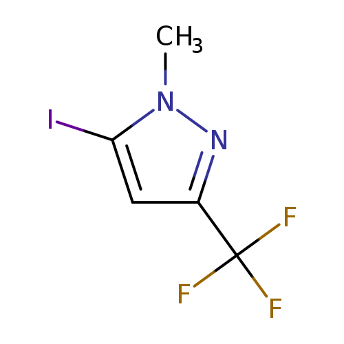 5-iodo-1-methyl-3-(trifluoromethyl)-1H-pyrazole