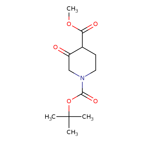 1-tert-Butyl 4-methyl 3-oxopiperidine-1,4-dicarboxylate