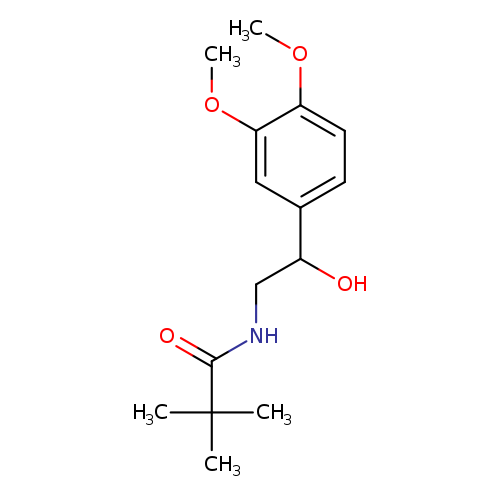 N-[2-(3,4-dimethoxyphenyl)-2-hydroxyethyl]-2,2-dimethylpropanamide