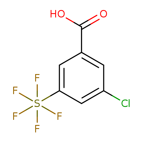 3-Chloro-5-(pentafluorosulfur)benzoic acid
