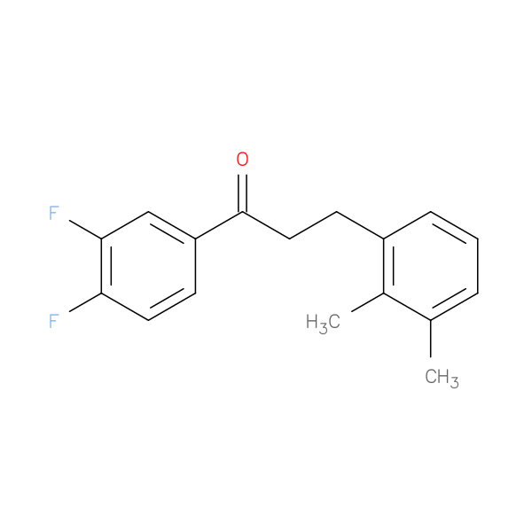 3',4'-Difluoro-3-(2,3-dimethylphenyl)propiophenone