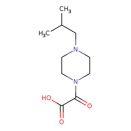 2-(4-Isobutylpiperazin-1-yl)-2-oxoacetic acid