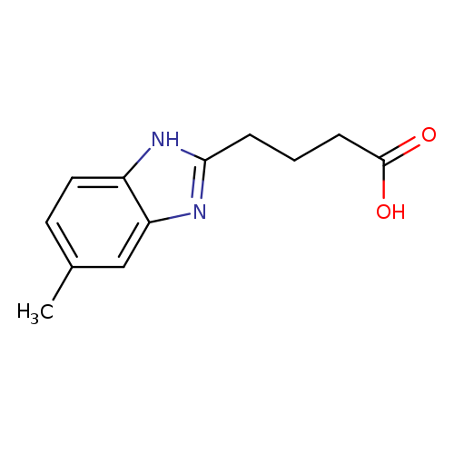 4-(5-methyl-1H-benzo[d]imidazol-2-yl)butanoic acid