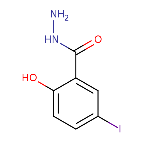 2-hydroxy-5-iodobenzohydrazide