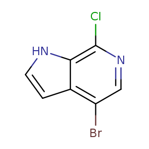 4-Bromo-7-chloro-1H-pyrrolo[2,3-c]pyridine