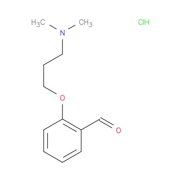 2-[3-(dimethylamino)propoxy]benzaldehyde hydrochloride