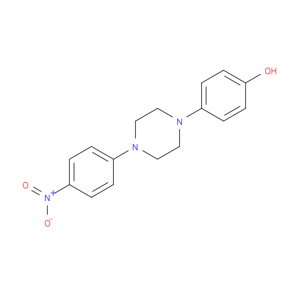 4-(4-(4-Nitrophenyl)-1-piperazinyl)phenol