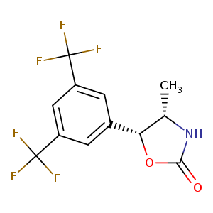(4s,5r)-5-[3,5-bis(trifluoromethyl)phenyl]-4-methyl-1,3-oxazolidin-2-one