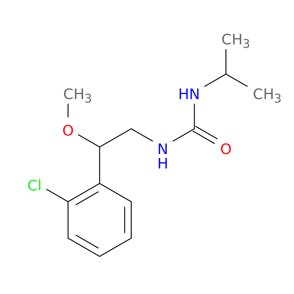 1-[2-(2-chlorophenyl)-2-methoxyethyl]-3-(propan-2-yl)urea