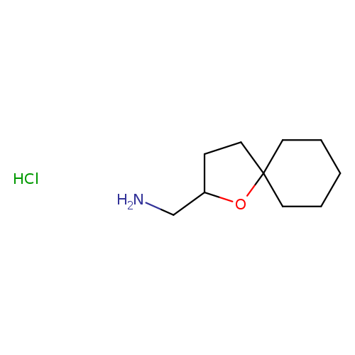 1-Oxaspiro[4.5]decan-2-ylmethanamine hydrochloride