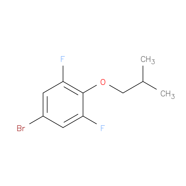 5-Bromo-1,3-difluoro-2-(2-methylpropoxy)benzene