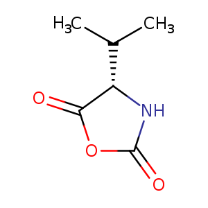 2,5-Oxazolidinedione, 4-(1-methylethyl)-, (4S)-