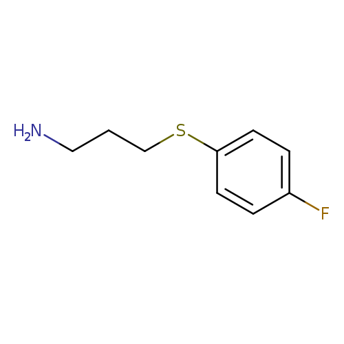 1-[(3-aminopropyl)sulfanyl]-4-fluorobenzene