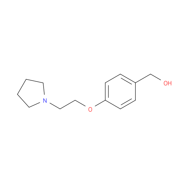 {4-[2-(pyrrolidin-1-yl)ethoxy]phenyl}methanol