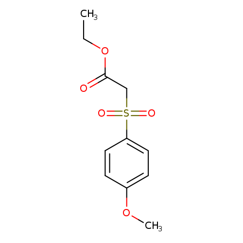 2-[(4-Methoxyphenyl)sulfonyl]acetic acid ethyl ester