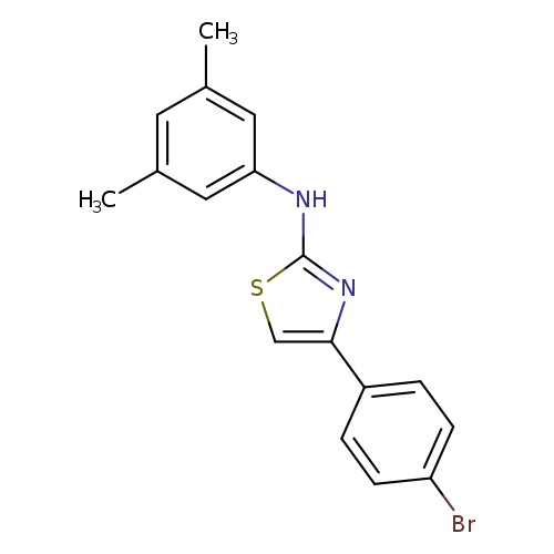 4-(4-bromophenyl)-N-(3,5-dimethylphenyl)-1,3-thiazol-2-amine