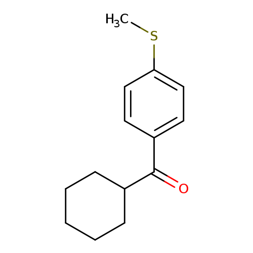 Cyclohexyl 4-thiomethylphenyl ketone
