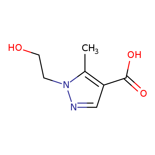 1-(2-hydroxyethyl)-5-methyl-1H-pyrazole-4-carboxylic acid