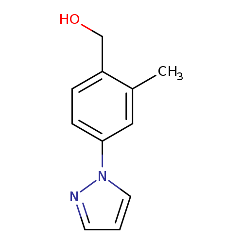 BenzeneMethanol, 2-Methyl-4-(1H-pyrazol-1-yl)-