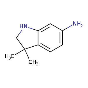 1H-Indol-6-amine, 2,3-dihydro-3,3-dimethyl-