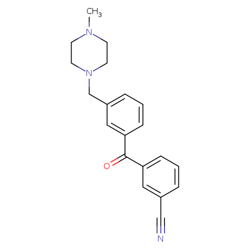 3-CYANO-3'-(4-METHYLPIPERAZINOMETHYL) BENZOPHENONE
