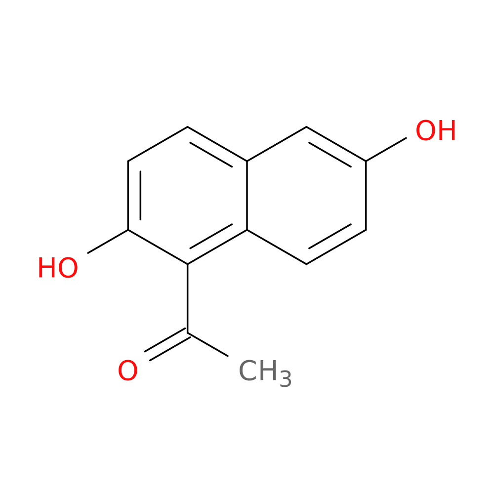 1-Acetyl-2，6-dihydroxynaphthalene